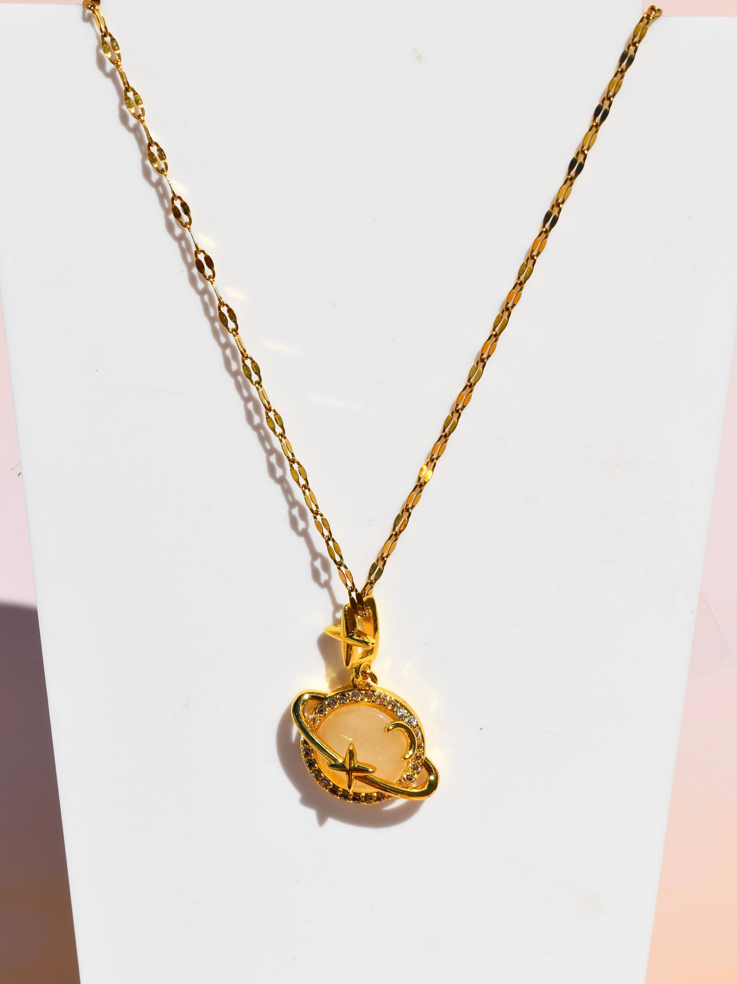 Planet necklace