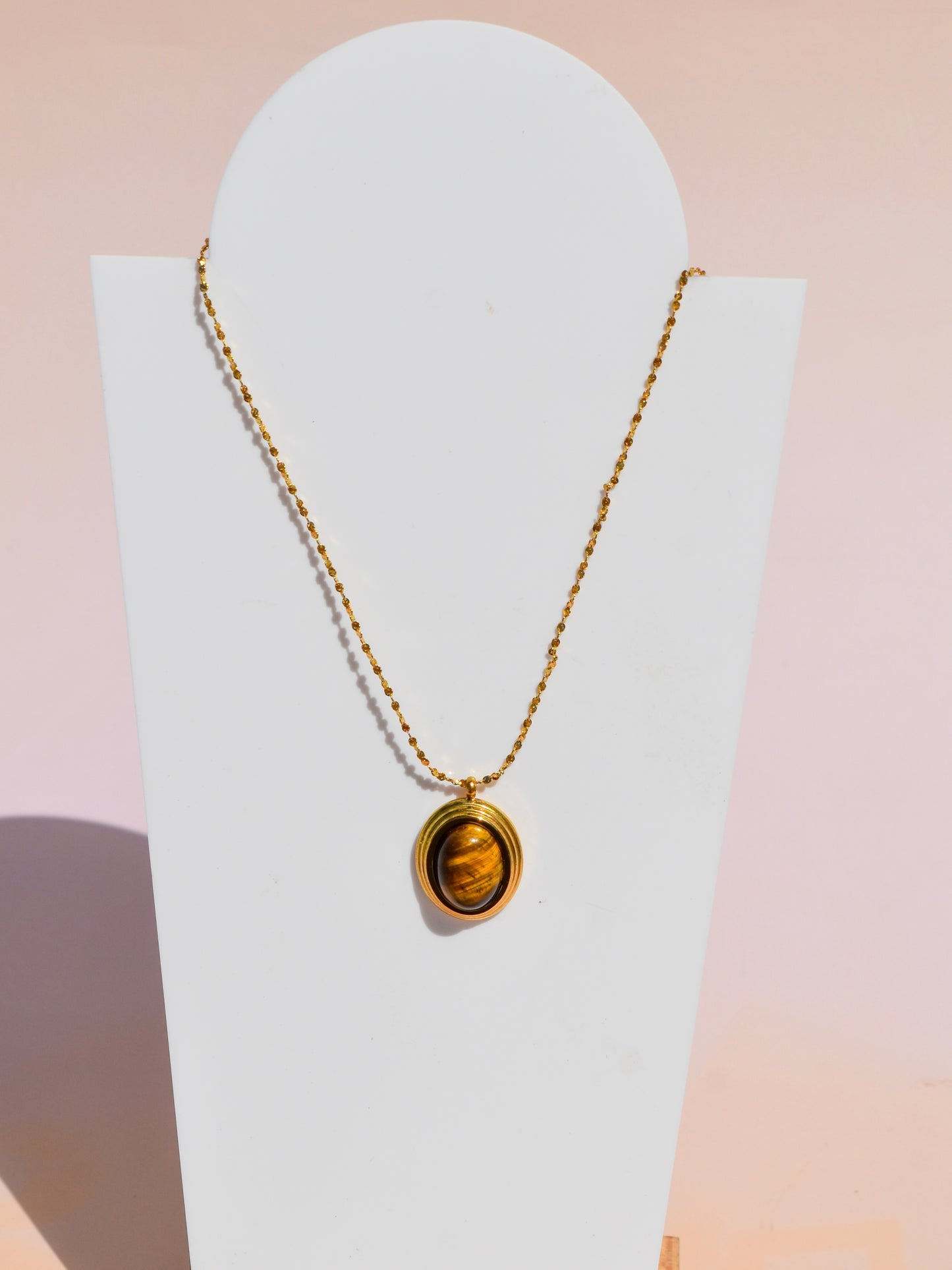 Tiger’s eye necklace