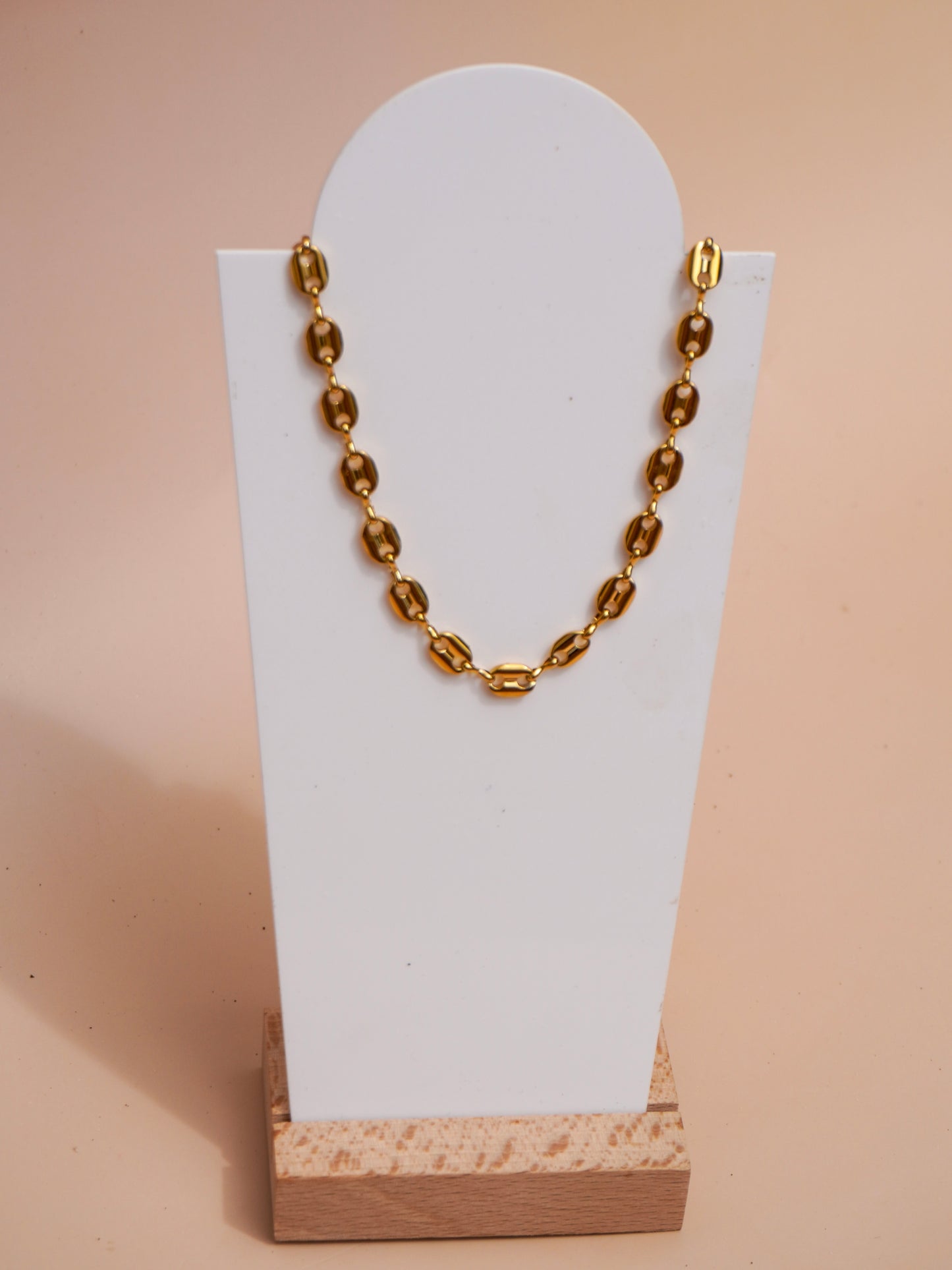 Coffee bean necklace