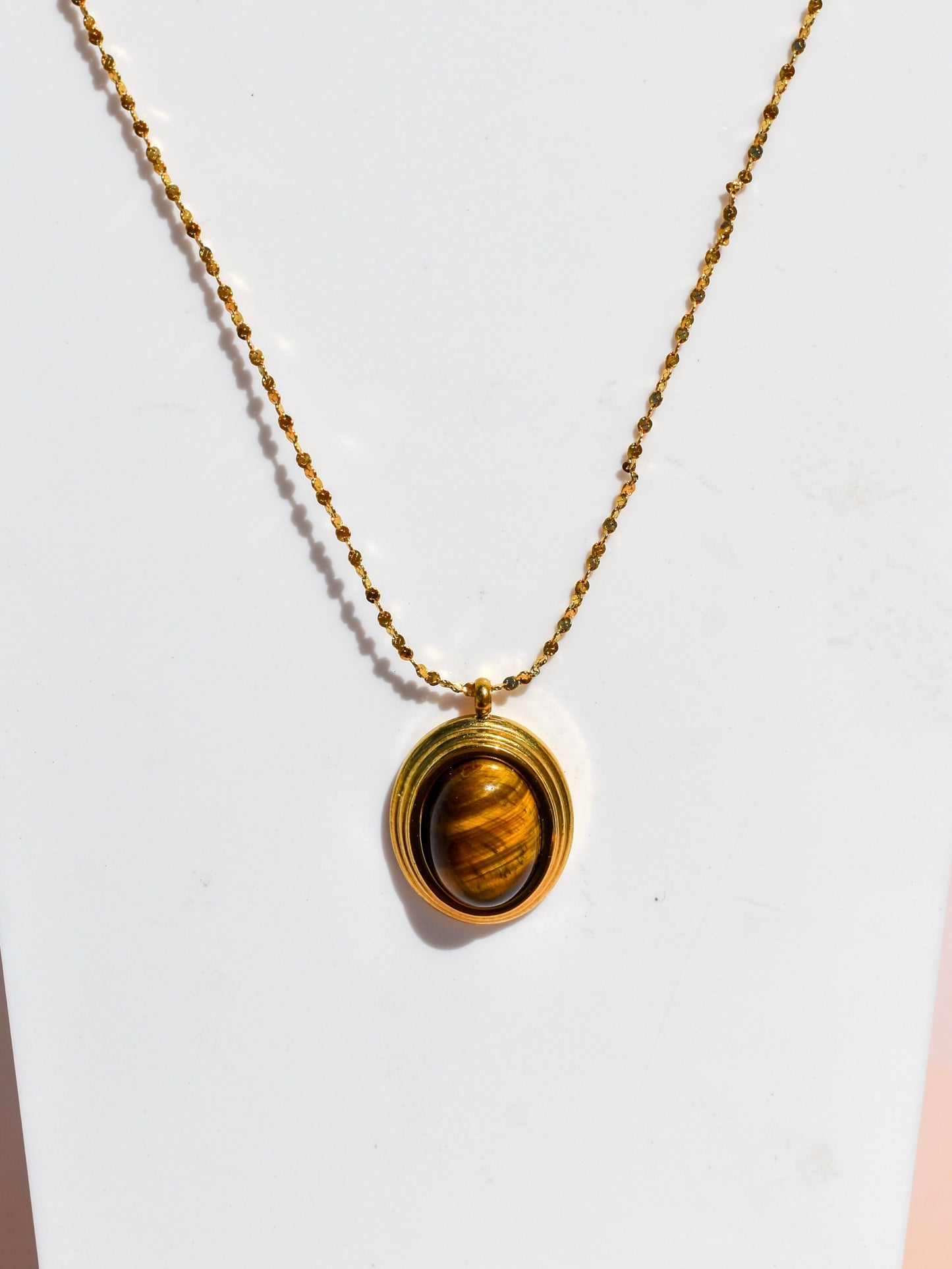 Tiger’s eye necklace