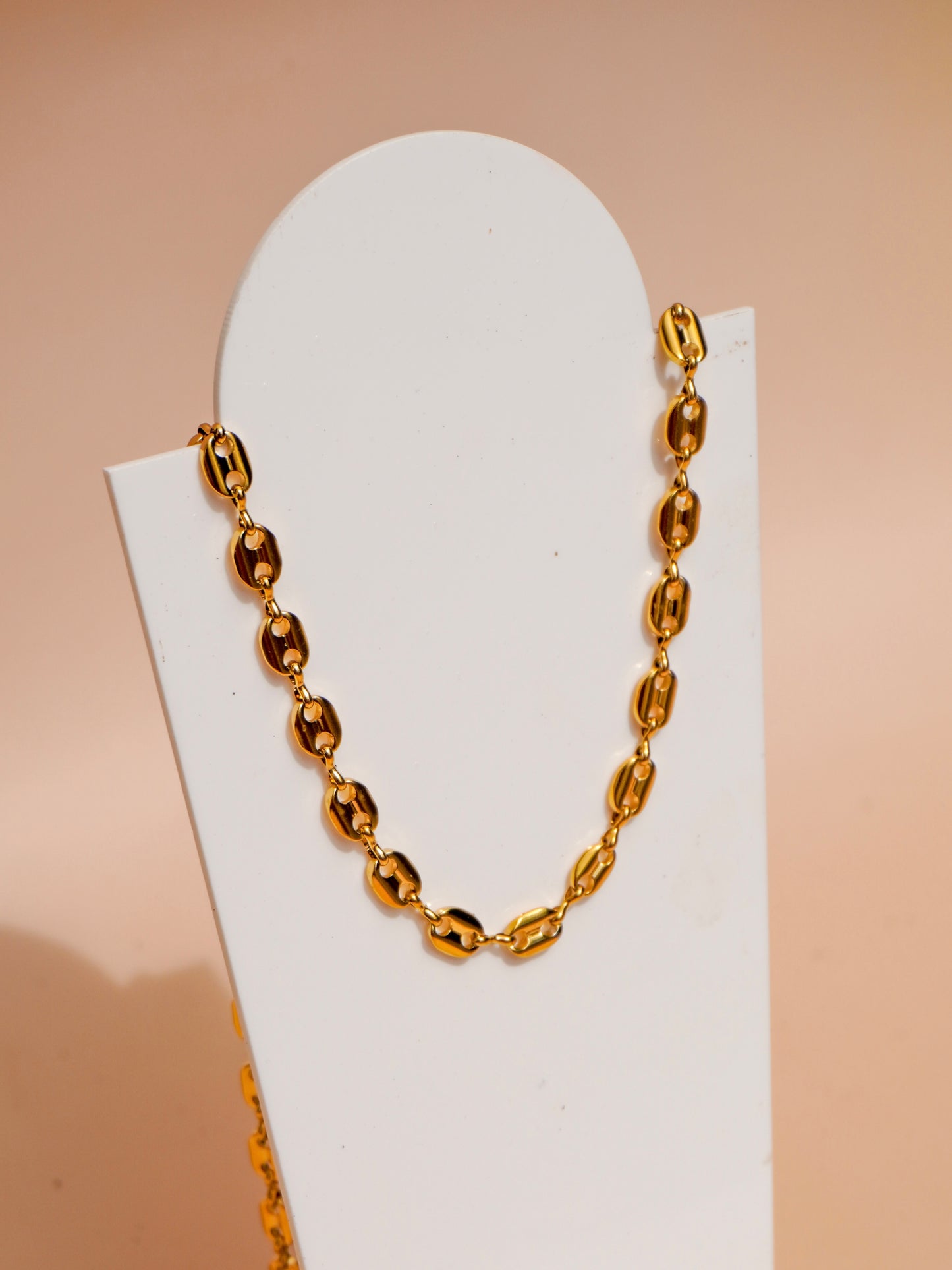 Coffee bean necklace