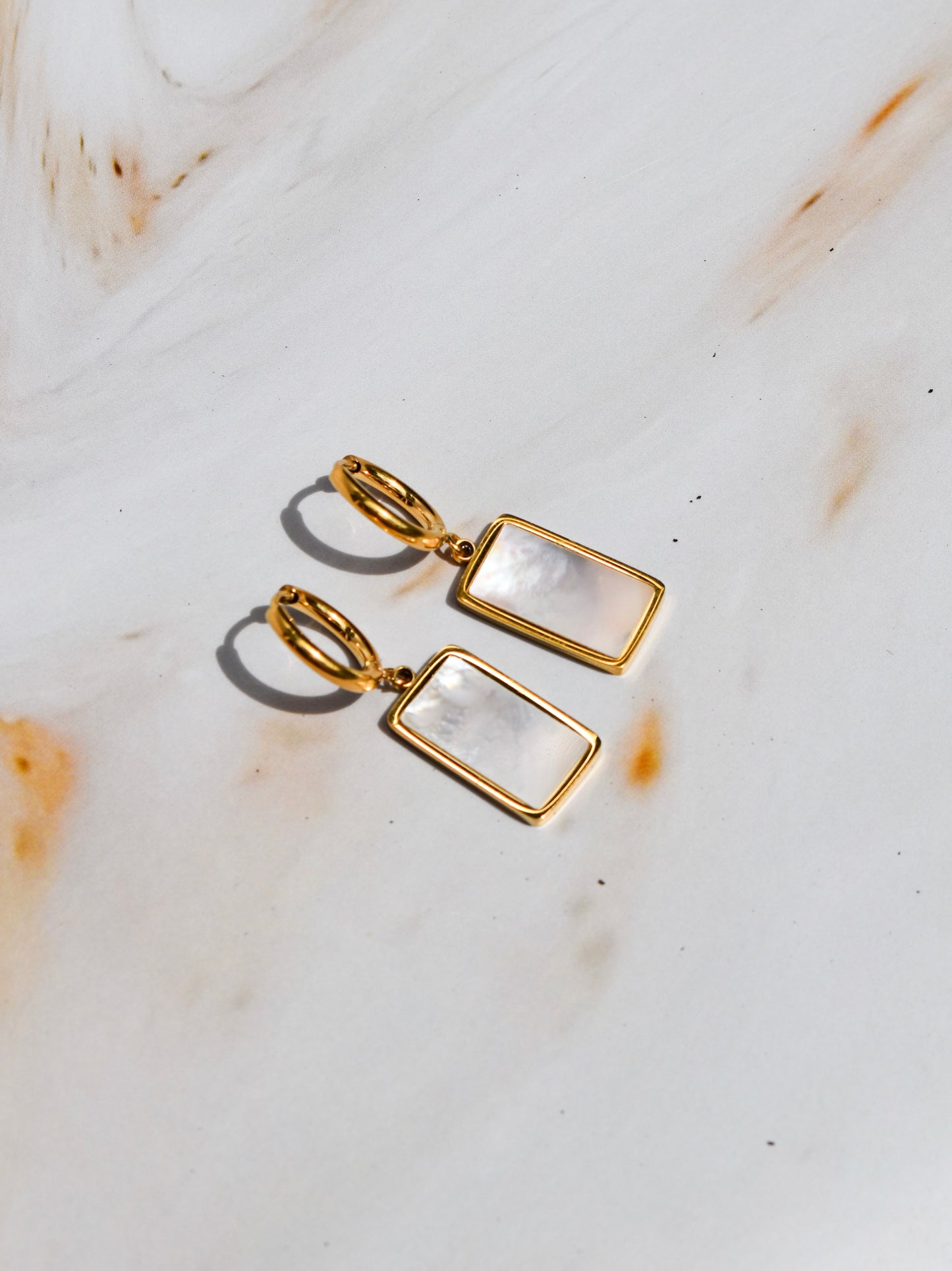 Opulent pearl earrings