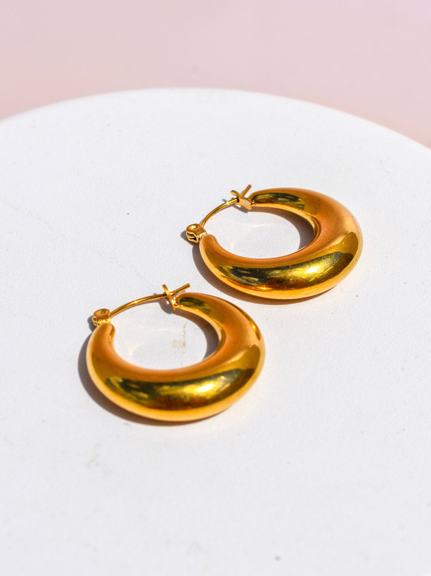 Small round hoops