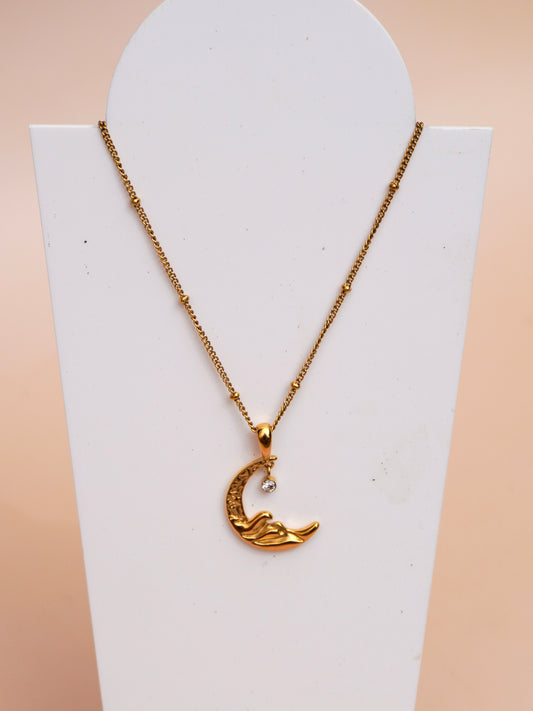 Moon necklace