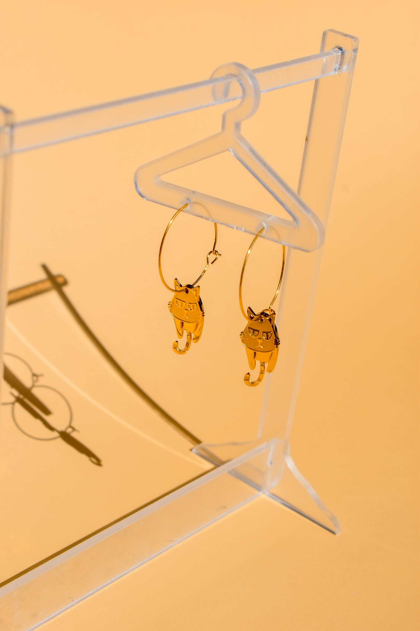 Cat earrings